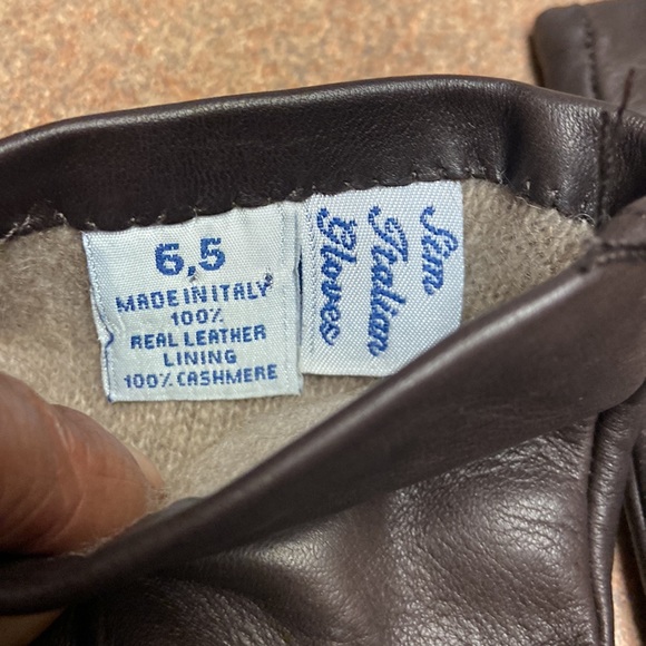 Sim Italian Leather Gloves - Picture 5 of 5